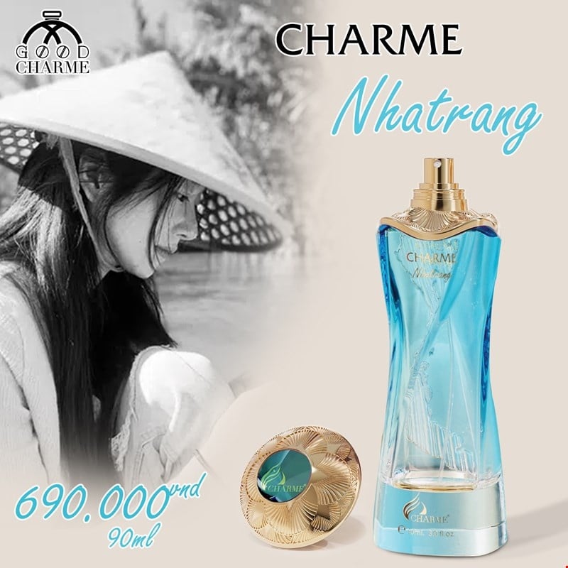 Thông tin Nước hoa Charme Nha Trang 90ml