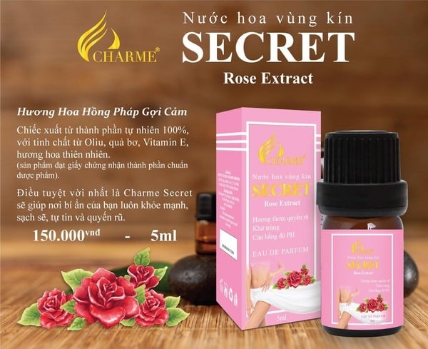 Nước hoa Charme Rose Secret Extract