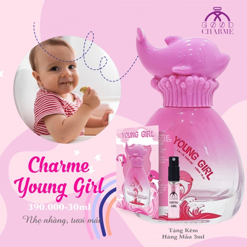Tầng hương nước hoa Charme Young Girl