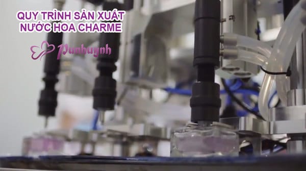Quy trình sản xuất nước hoa Charme Perfume Việt Nam